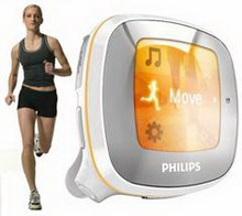 плеер для тренировок philips activa